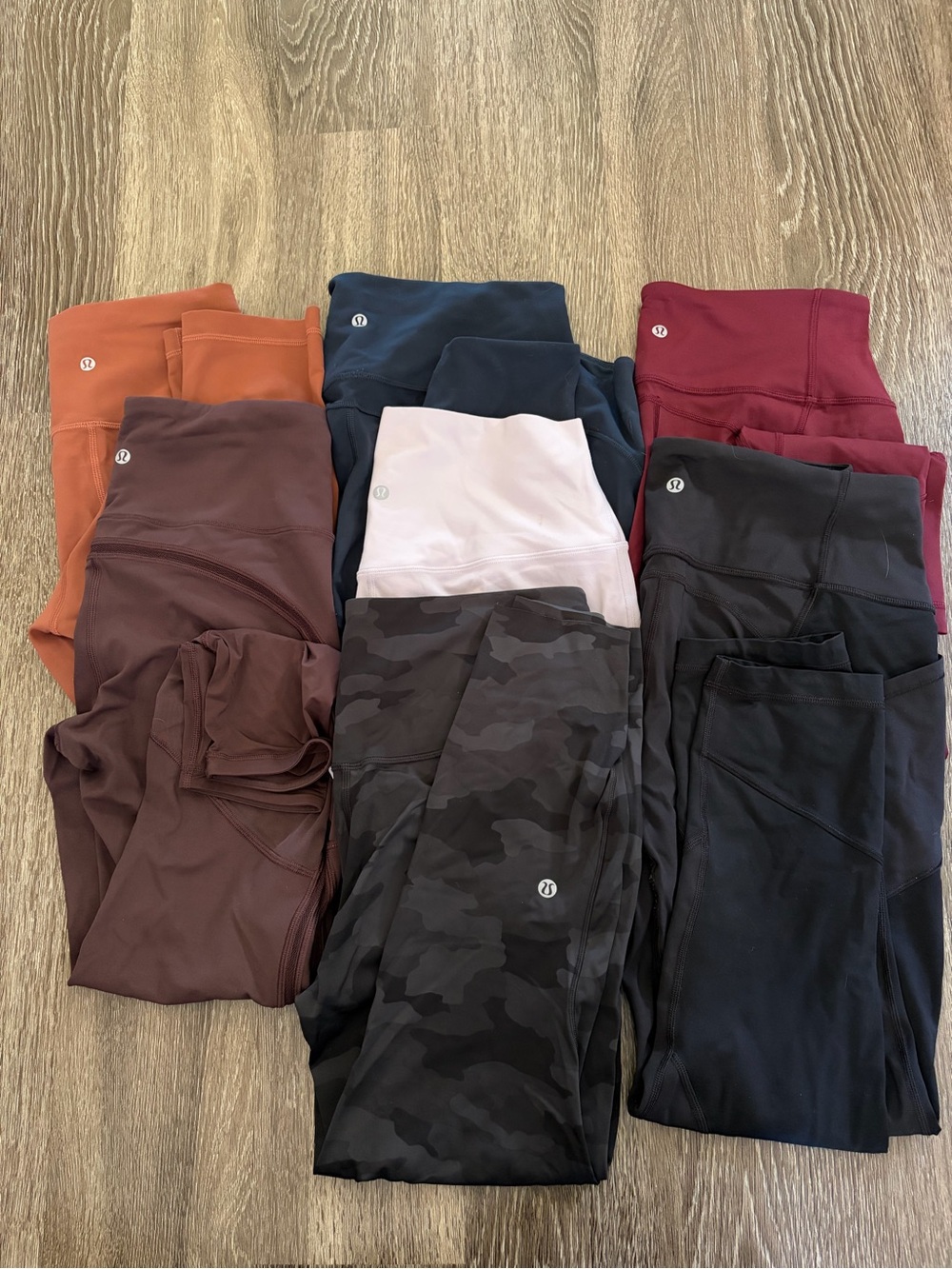 lululemon assorted leggings. Size 10
